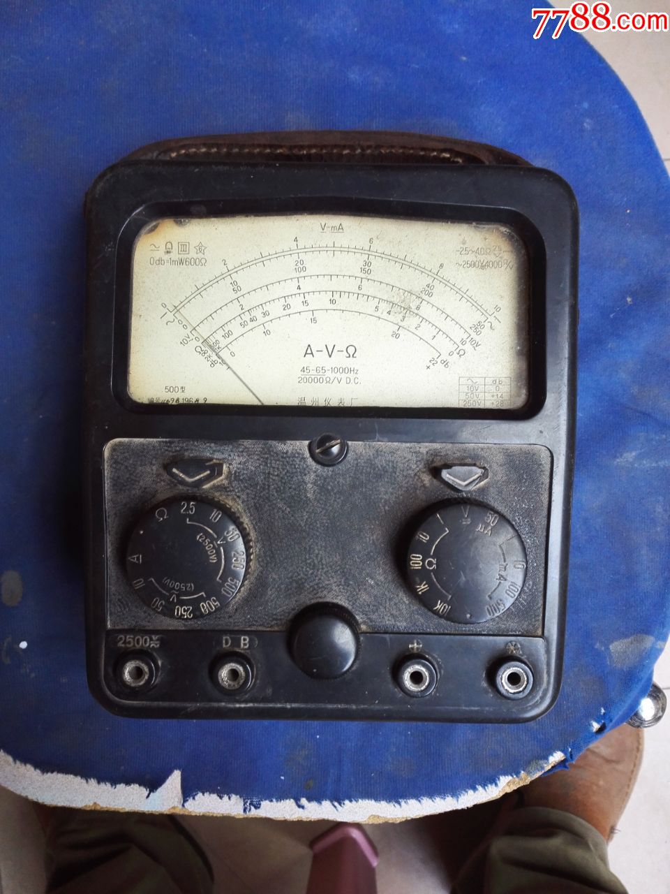 68年温州仪表厂500型万用表