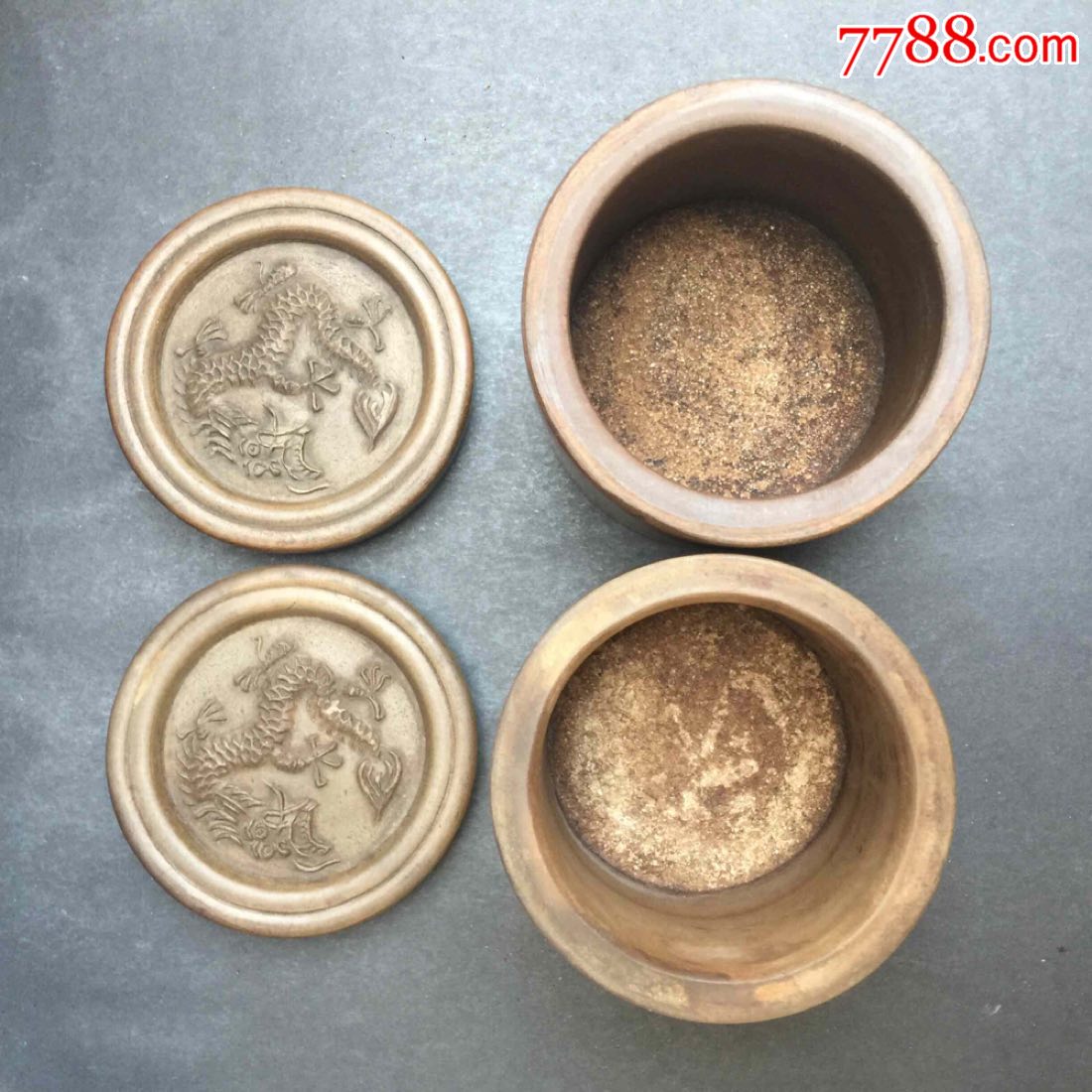 蛐蛐罐蟋蟀盆名家张宗玉早期大年份促织金鸣款配罐带罐