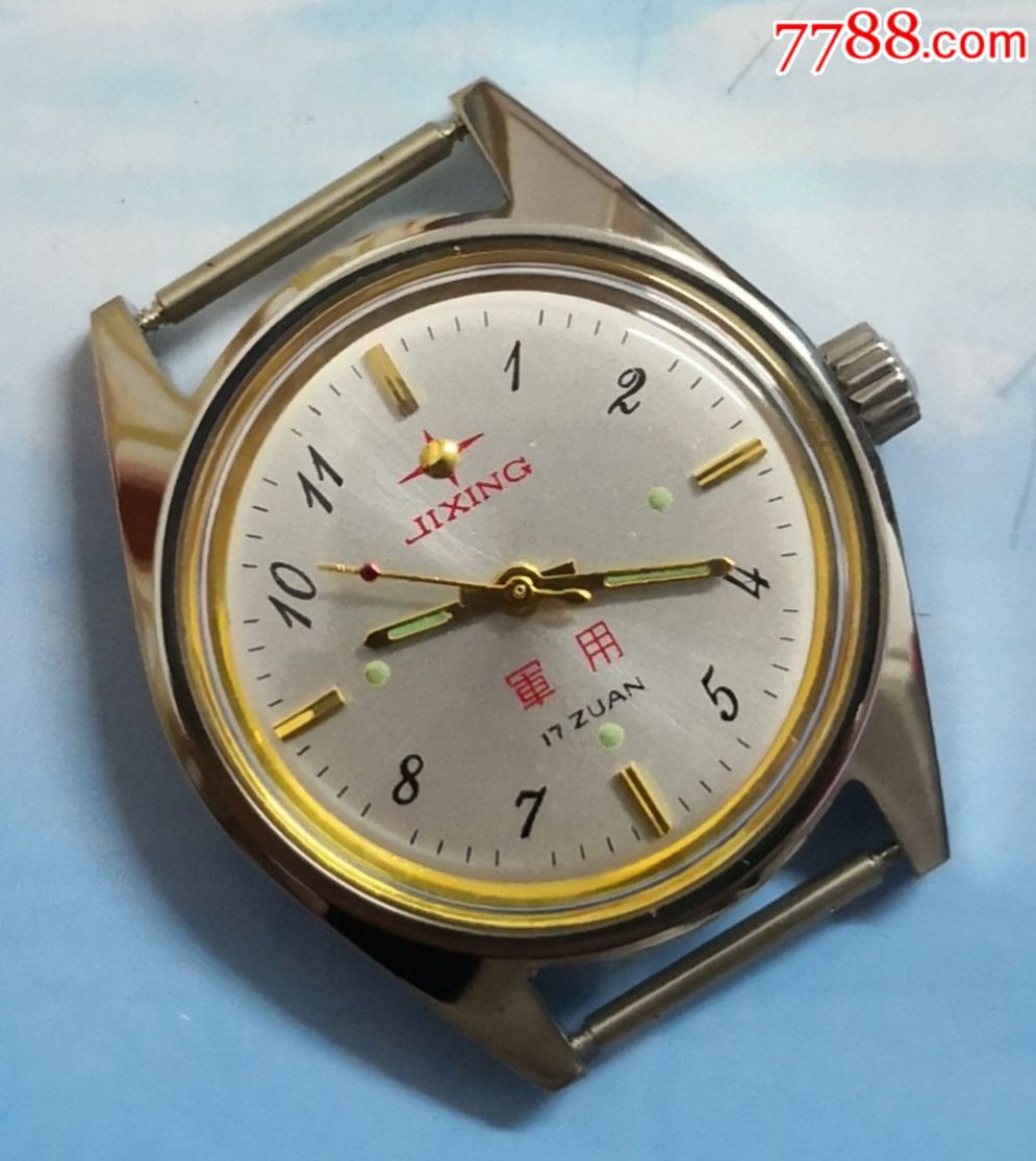 库存,吉林手表厂,吉星牌军表,这批款式存世量稀少
