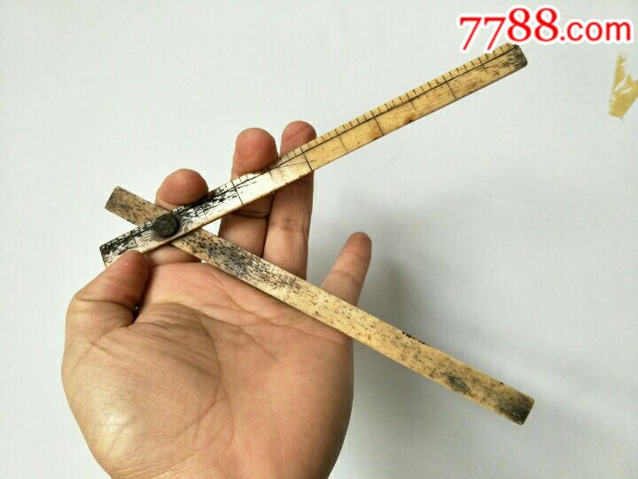 清代制式特殊的老骨尺_骨制饰品_不二藏古【7788收藏__收藏热线】