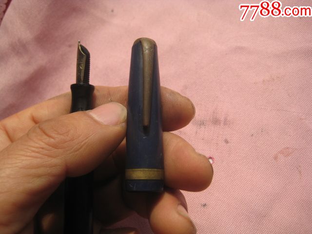 少见的古代有钱人用的天鹅50%赤金尖钢笔