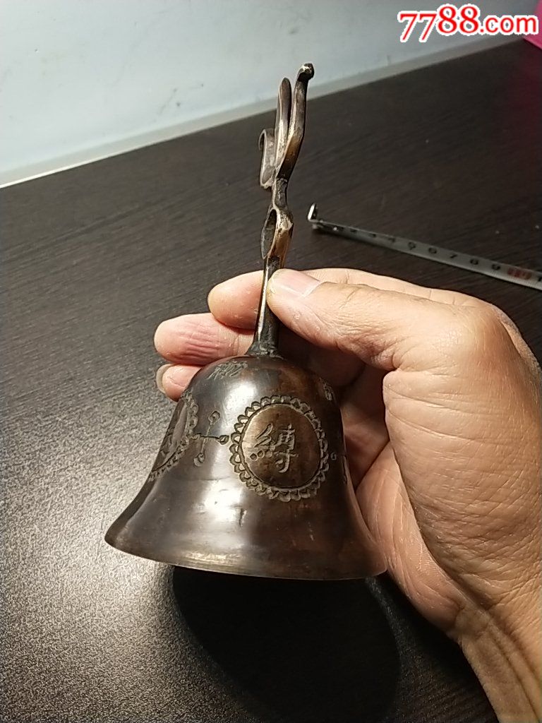 道士用的铜铃铛三清铃-铜铃/铃铛-7788收藏__收藏热线
