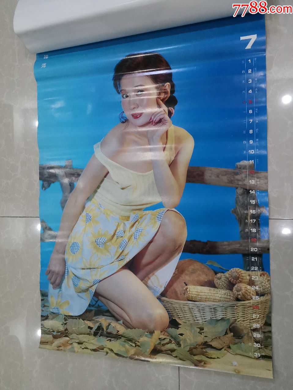 七色梦美女挂历