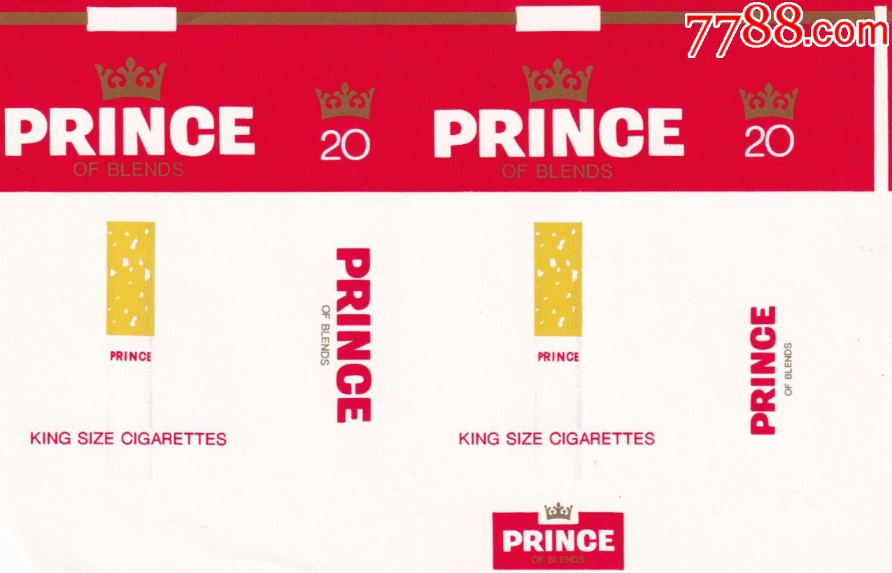 prince-价格:3元-se69952905-烟标/烟盒-零售-7788收藏__收藏热线