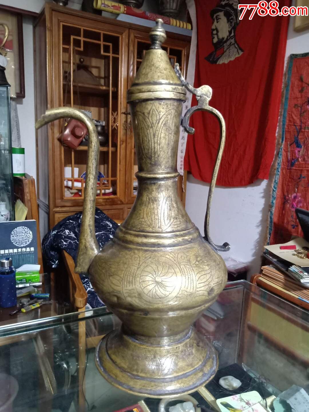 新疆铜壶高45公分左右个大