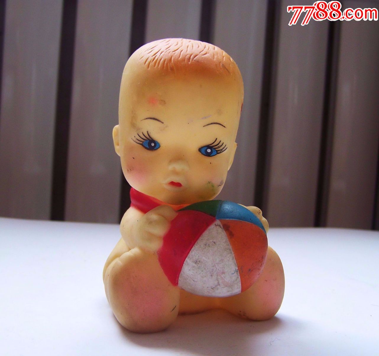 老式胶皮娃娃,点图可放大_第1张_7788棋牌玩具