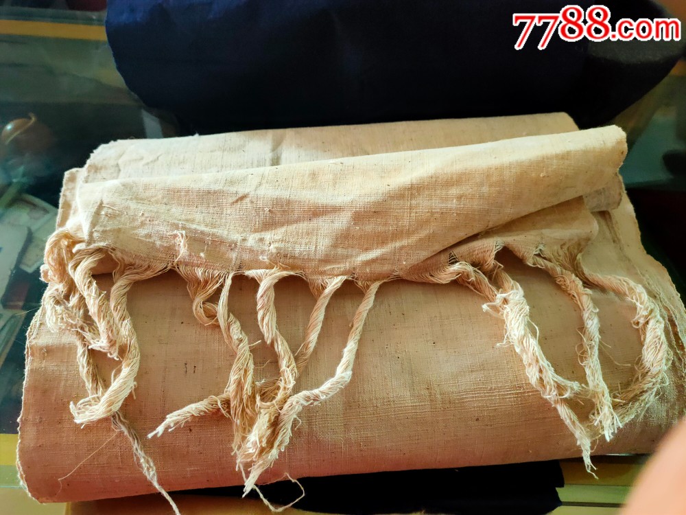 白色老粗布