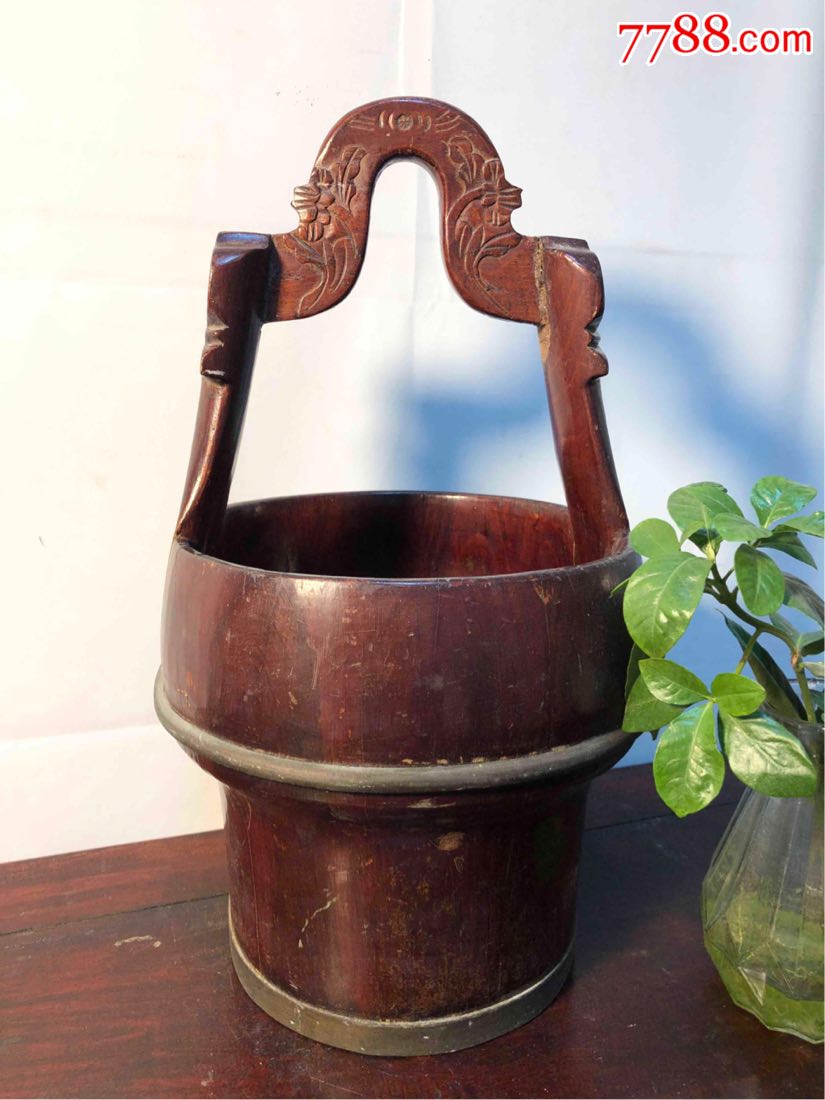【民国】民俗老物件提水桶