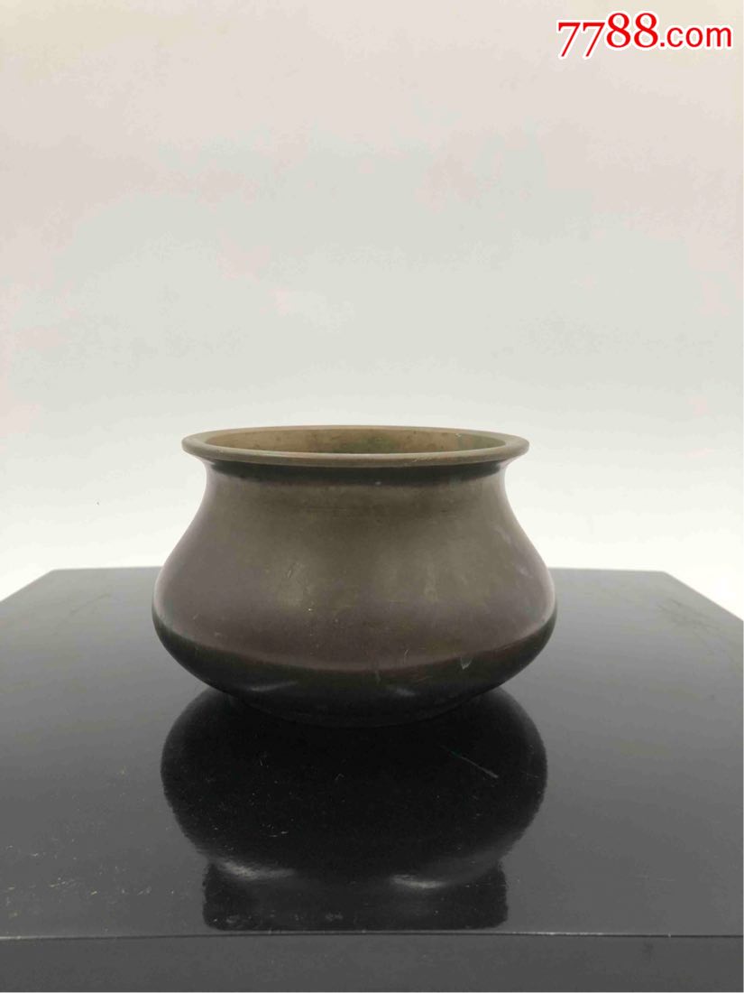 日本回流中川净益铜建水