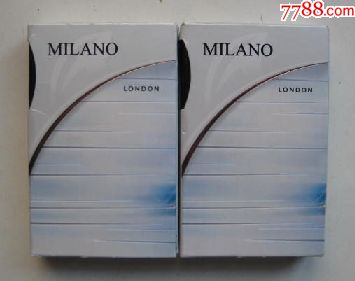 白色米兰香烟图片