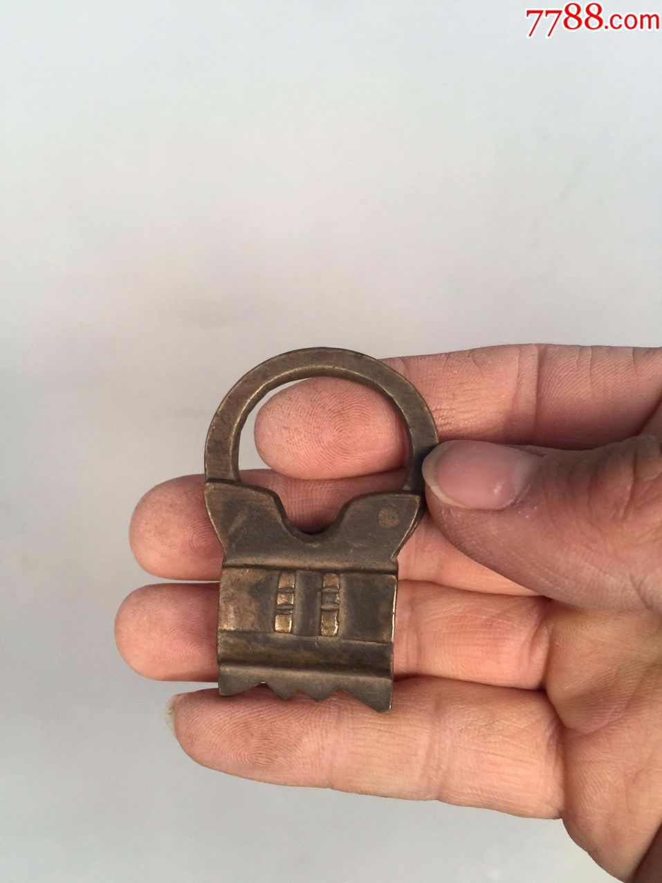 清代老铜锁老锁_价格260元【一线古董店】_第1张_7788商城__七七八八