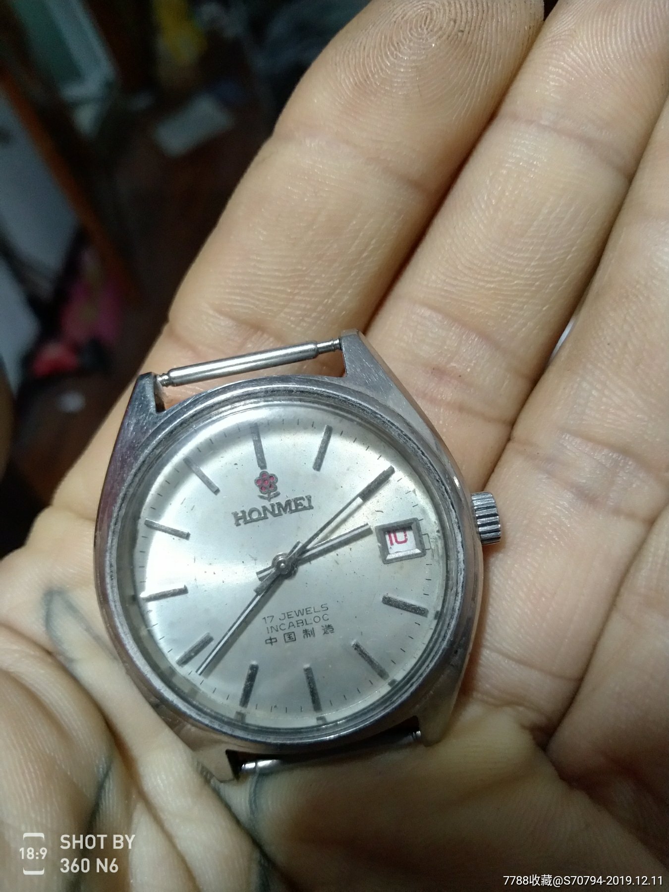 出口红梅男表瑞士机芯