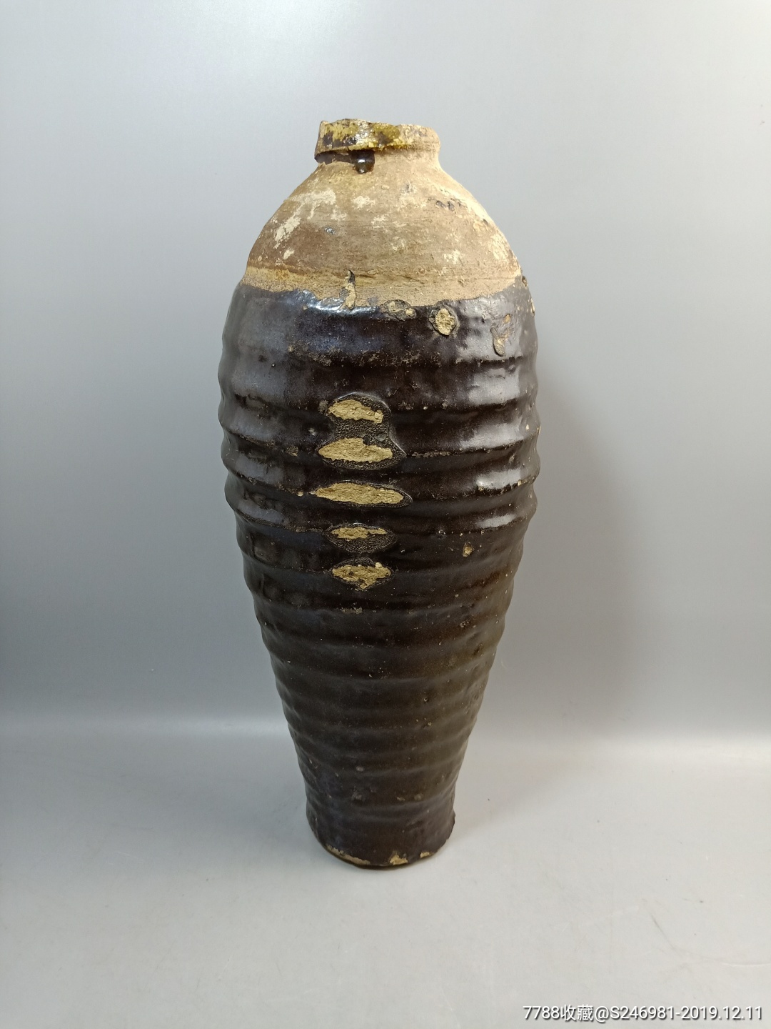 处理,宋金鸡腿瓶