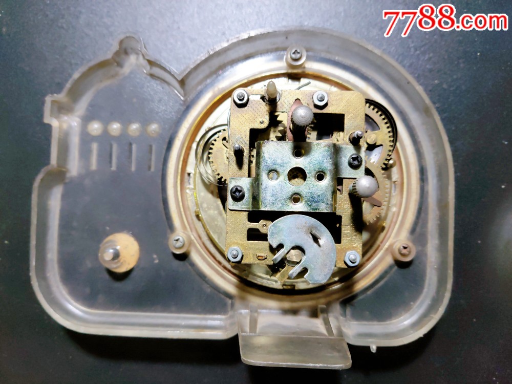 tiger虎牌机械闹钟纯铜机芯