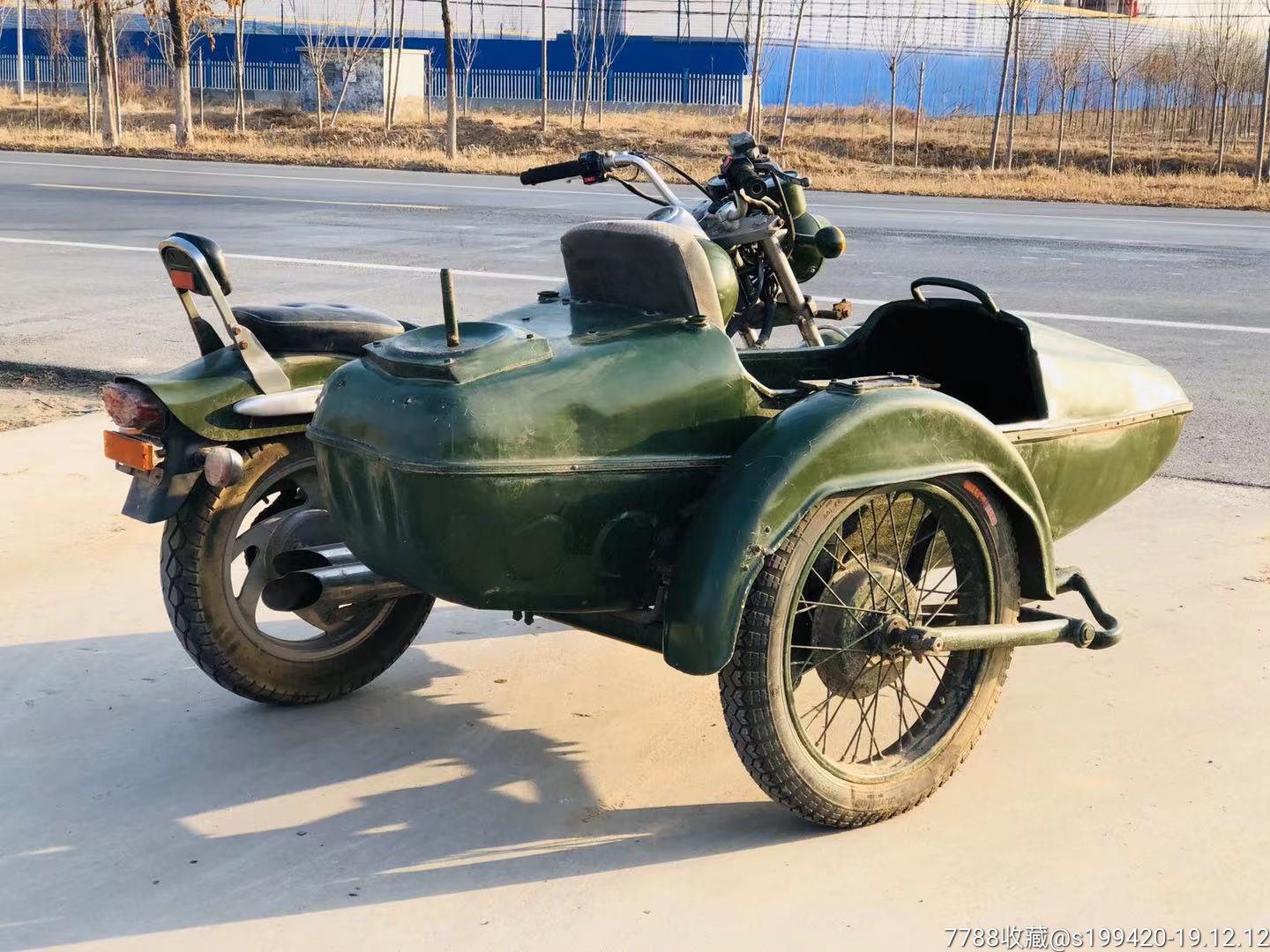 五十年代老偏三摩托车,包老.13800元不包邮