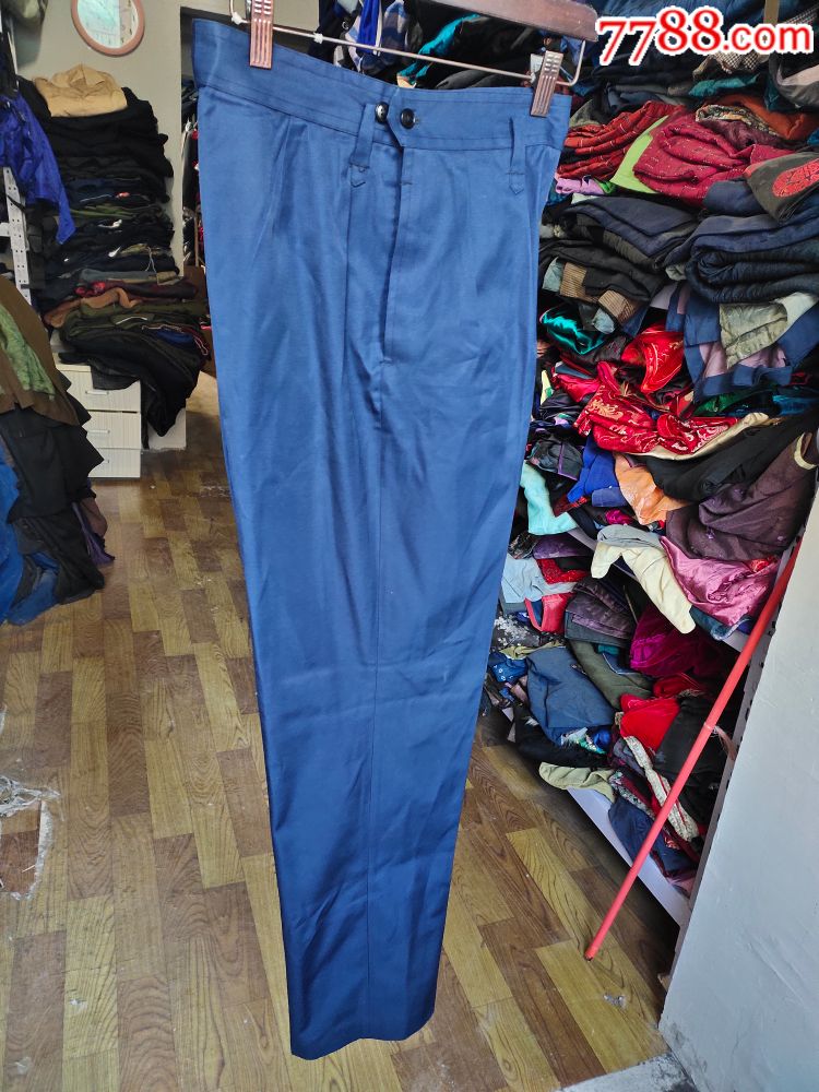 全新老式迪卡旁开门裤子