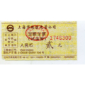 上海地铁一号线纸票:95.12B,面值2元(仅供收藏)(se70111733)_7788收藏__收藏热线