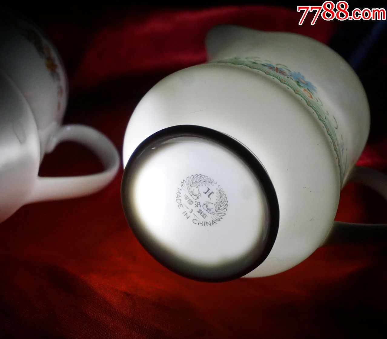 湖南洪江大球泥奶杯一对2个