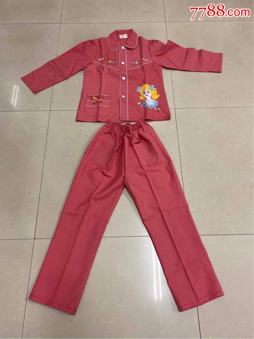 80年代小孩子的衣服图片