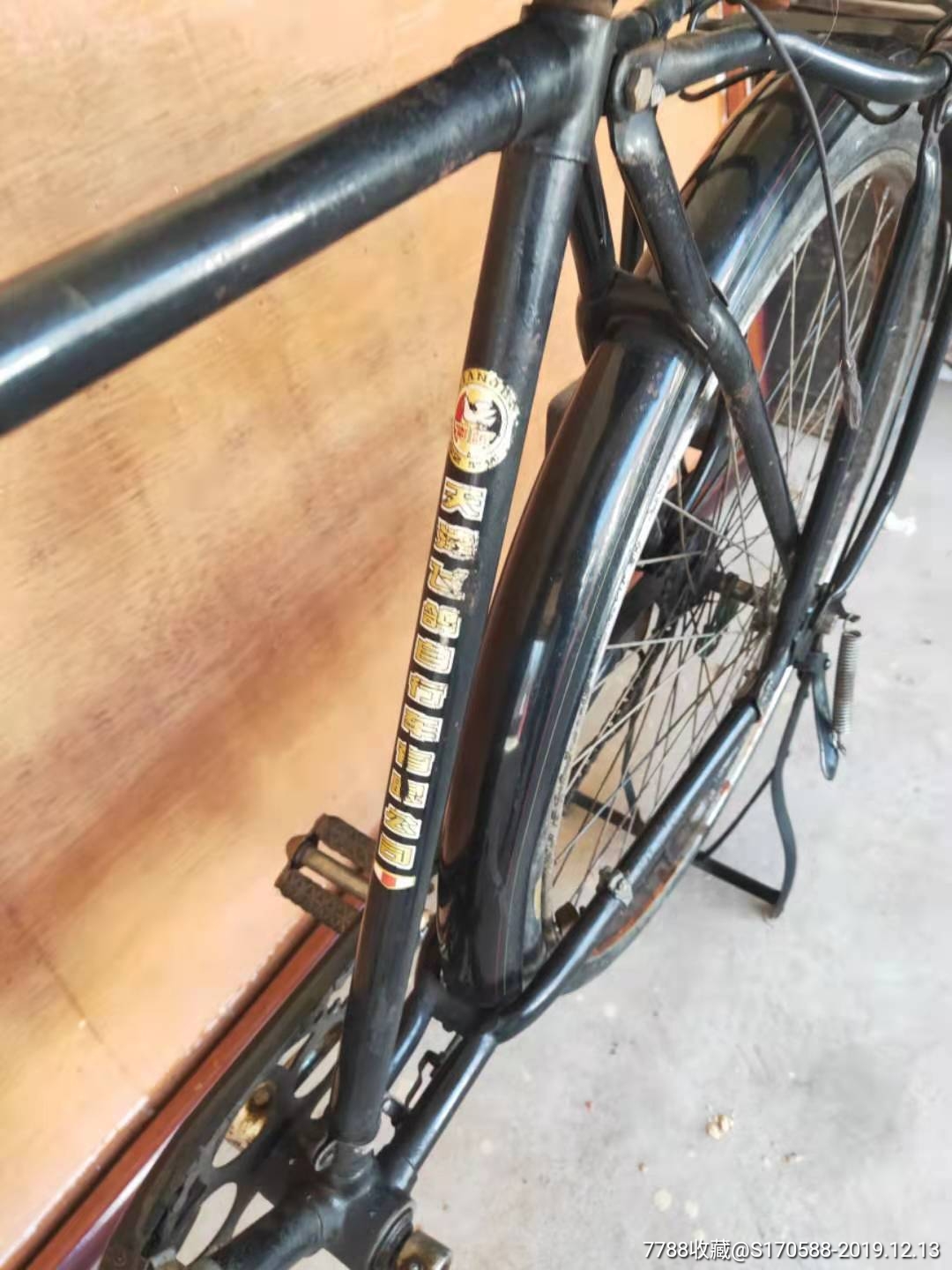 第一批飞鸽自行车保存完整品相一流正常使用