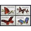 】乌干达：蝴蝶{1984}四全新-本(se70142184)_7788收藏__收藏热线
