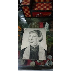 老的碳素笔画江姐画像(se70144216)_7788收藏__收藏热线