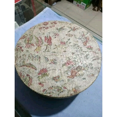 清代木板人物花卉年画纸盒31*15cm(se70145526)_7788收藏__收藏热线