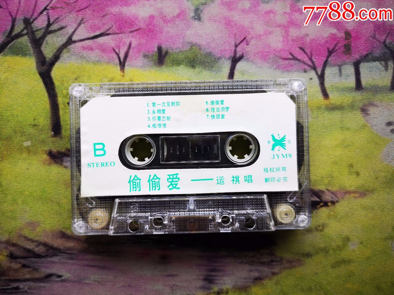 【运祺专辑【偷偷爱【磁带】