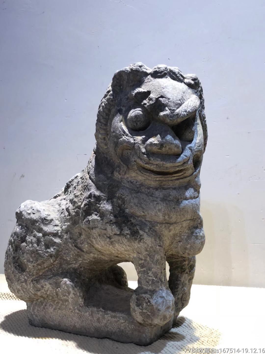 青石狮子15-33高38包老