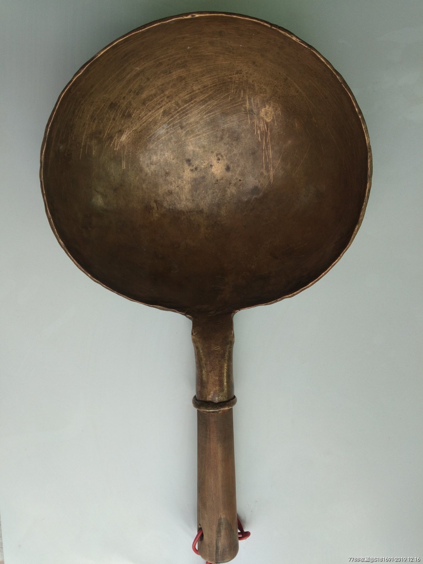 民国时期特大铜勺子