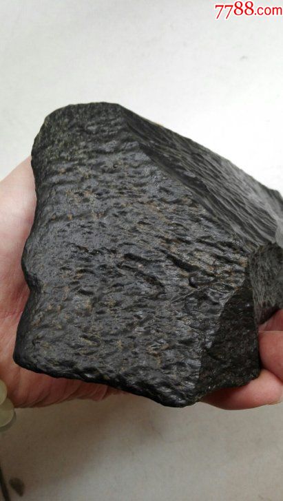 3546新疆戈壁黑碧玉804克_价格130.0000元_第6张_7788收藏__收藏热线