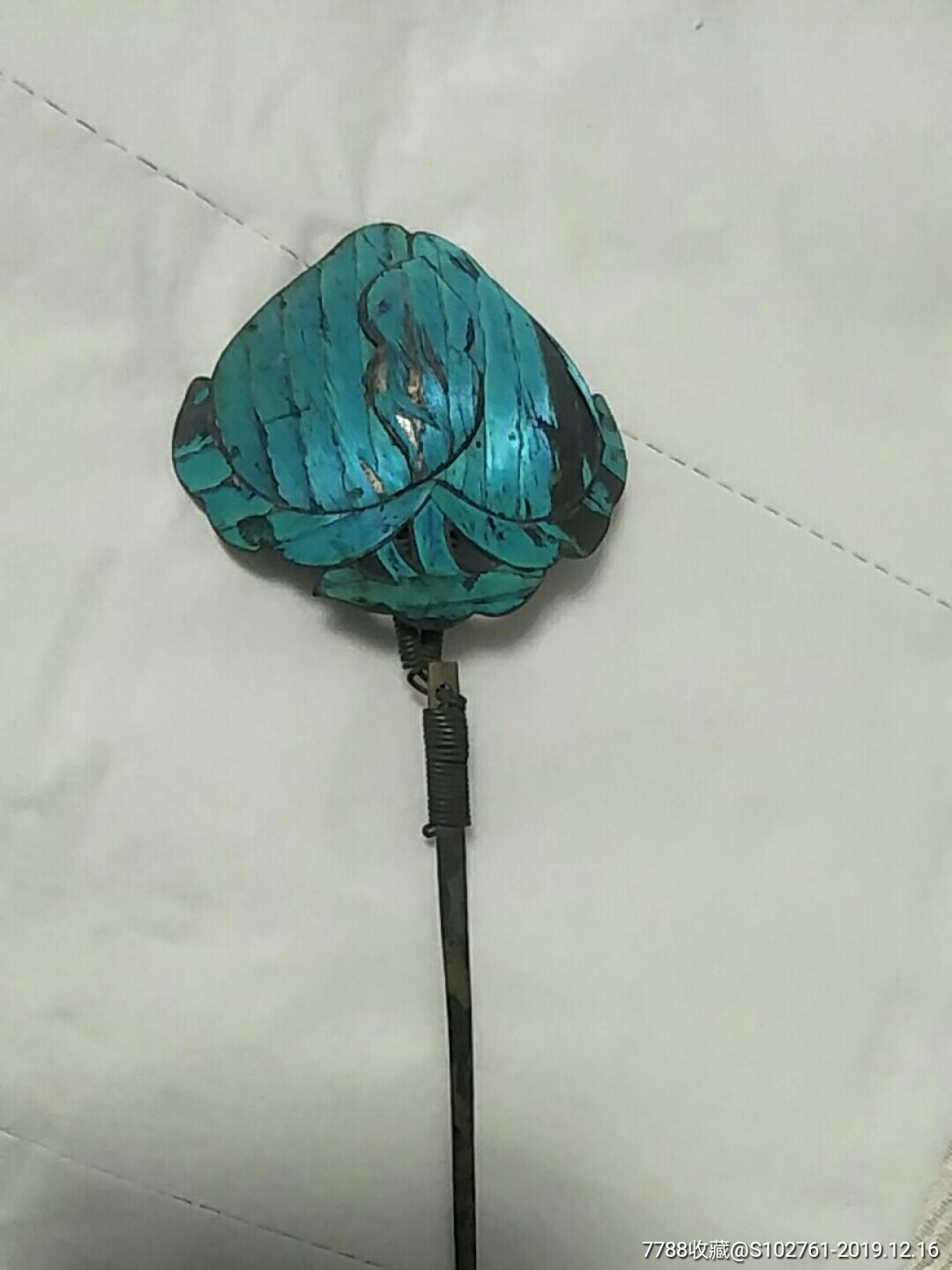 老点翠头饰(翠桃)-发卡/发饰-7788收藏__收藏热线