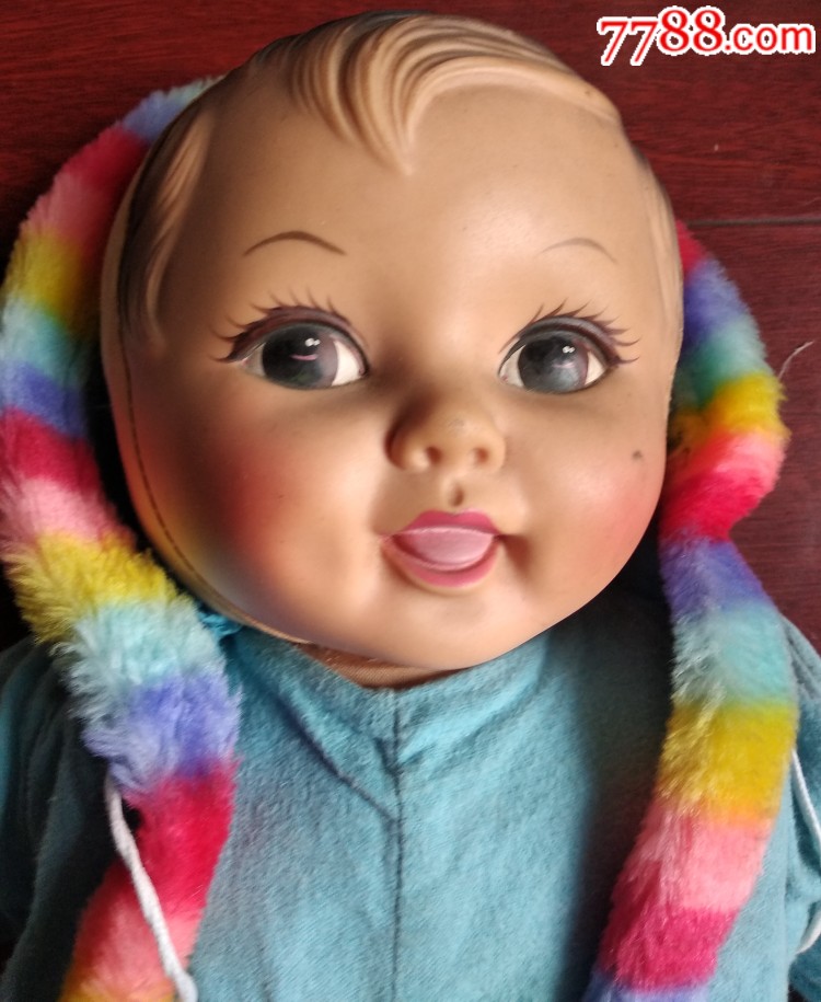 七十年代,经典橡皮女娃娃(会叫)