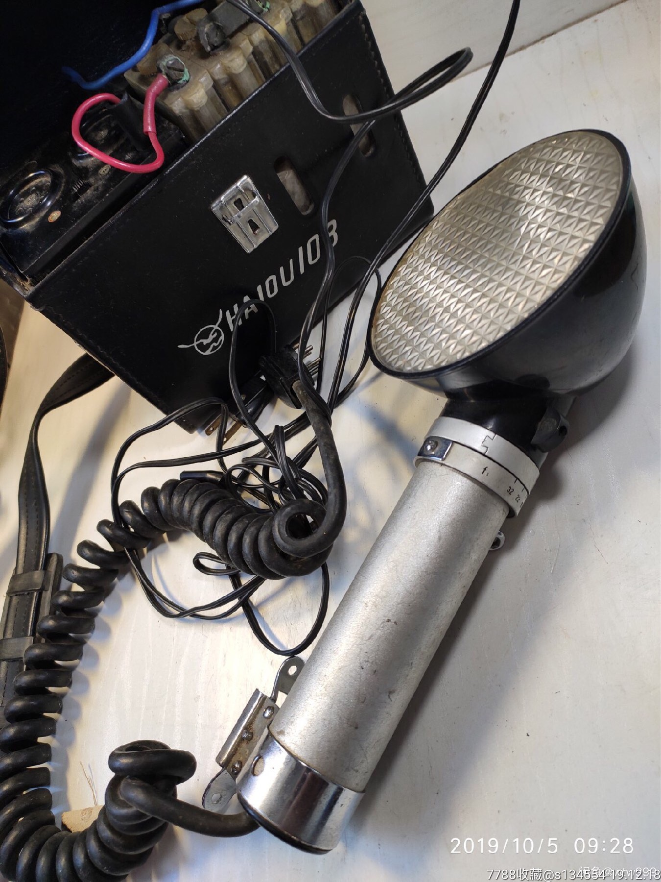 老式海鸥牌108新闻万次闪光灯～收藏或道具