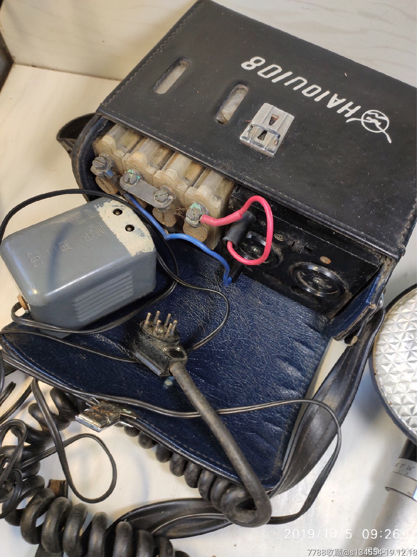 老式海鸥牌108新闻万次闪光灯～收藏或道具