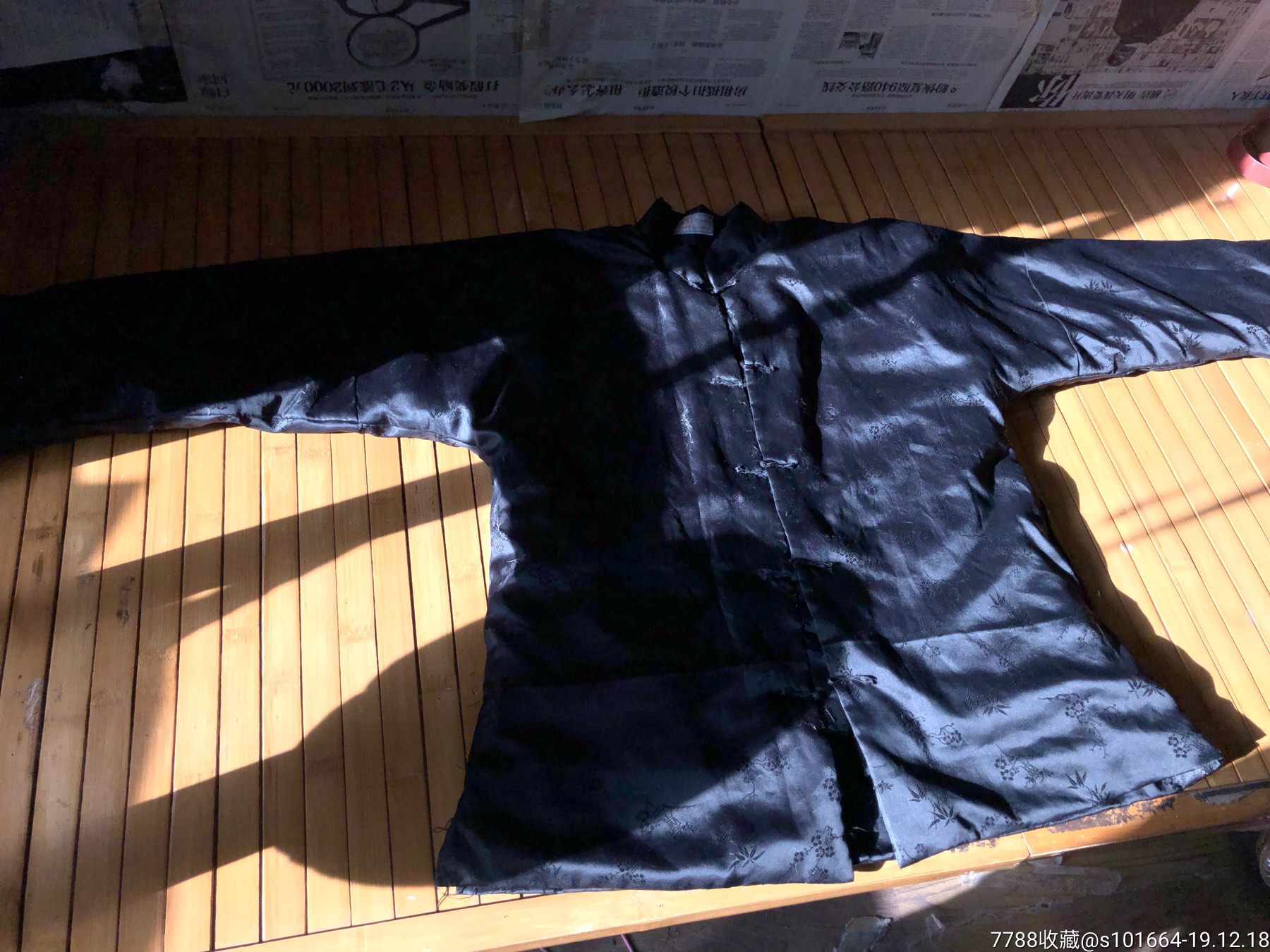 对襟羊羔皮马褂