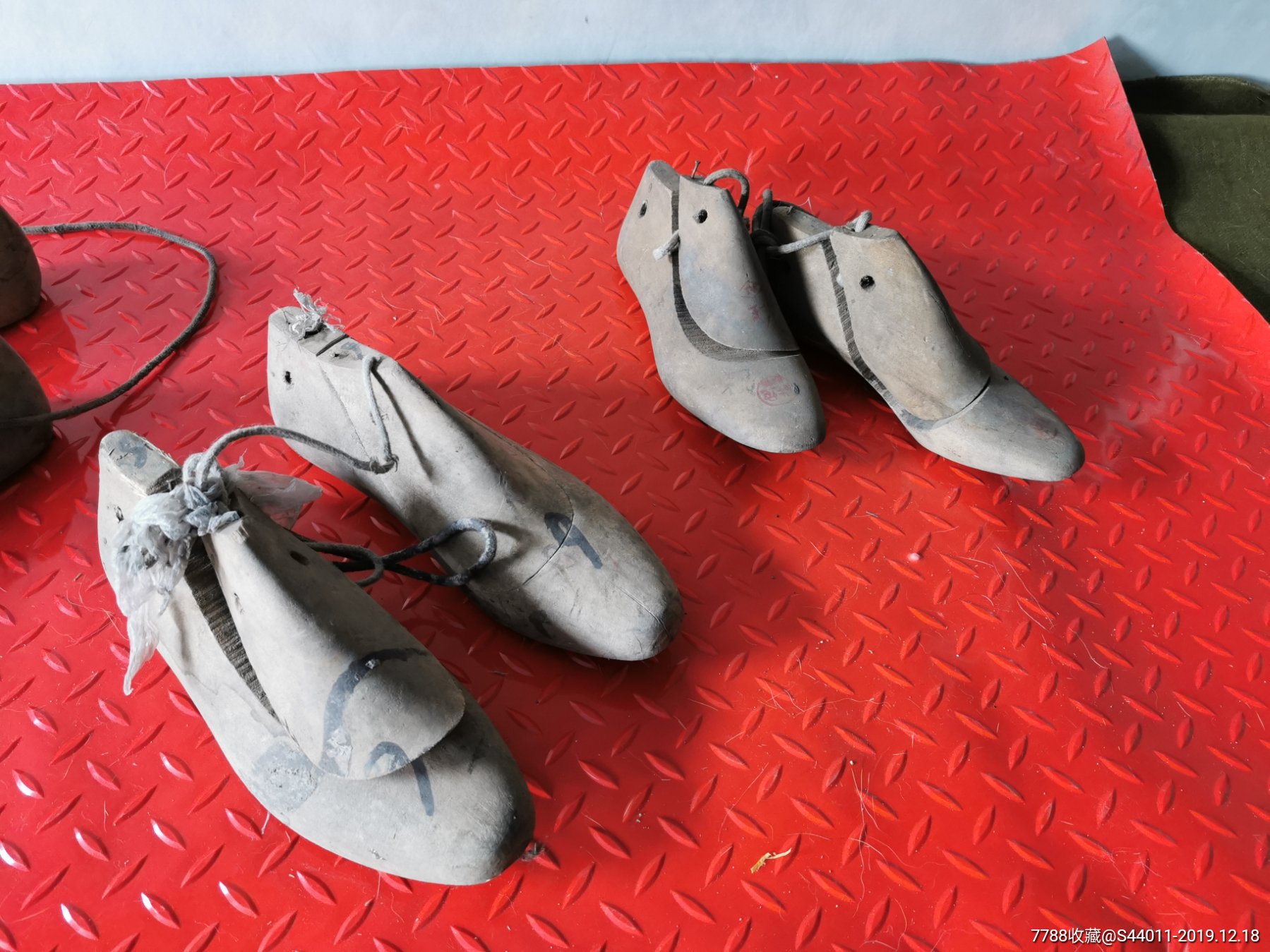 民国木鞋模鞋楦,老民俗