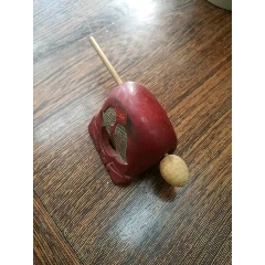 民国朱砂漆老木鱼，(se70225234)_7788收藏__收藏热线