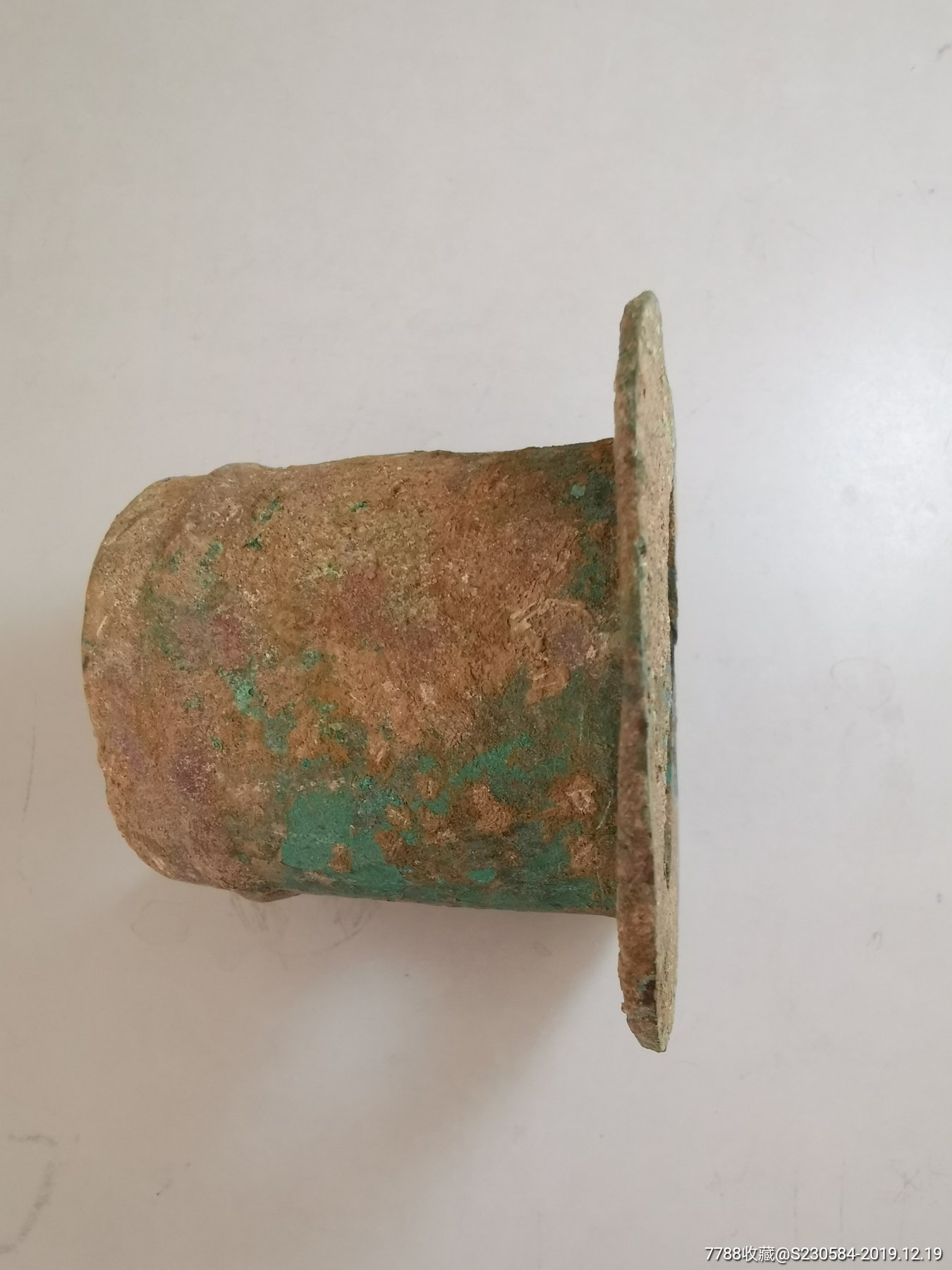 5品99战国青铜琵琶带钩背阴刻原铭文￥1689.