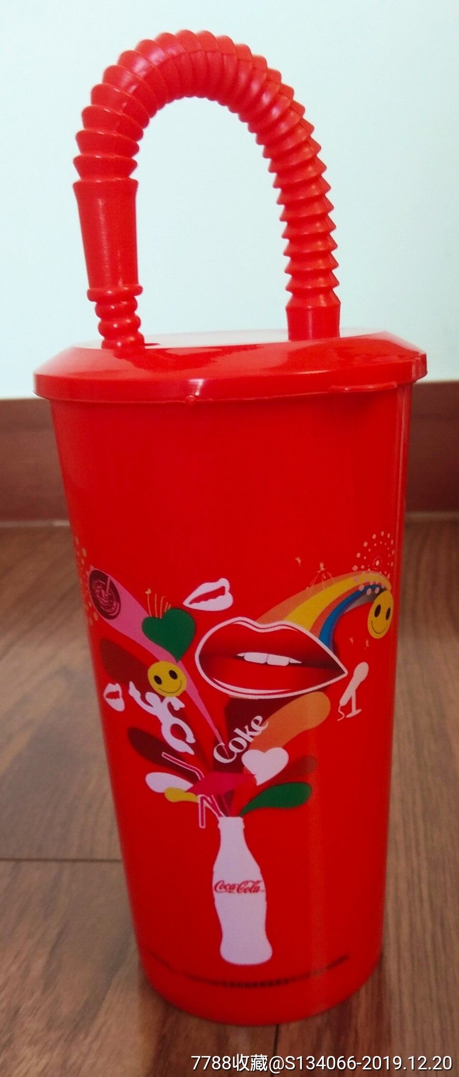 可口可乐吸管杯全新