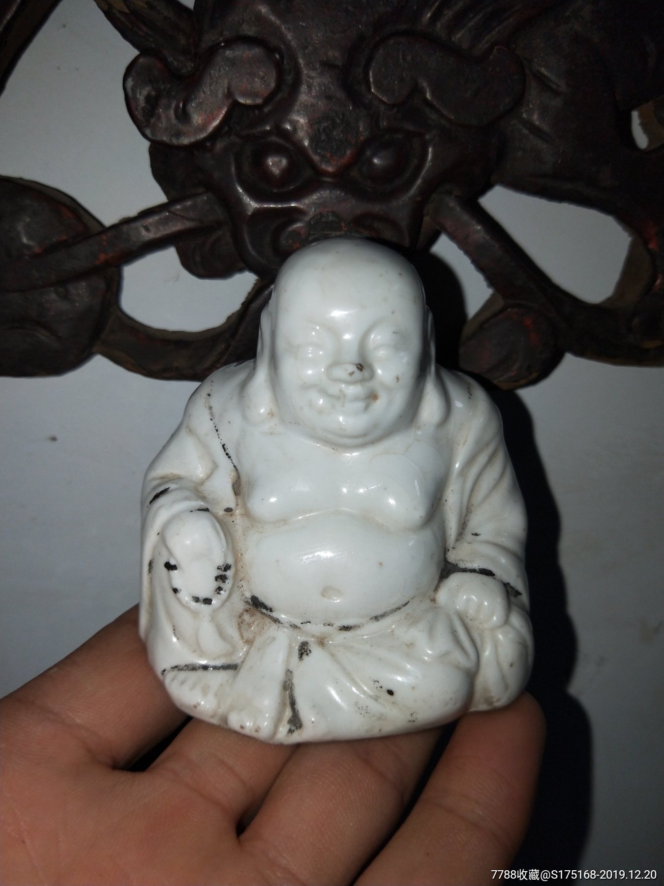 精品白瓷弥勒佛一尊