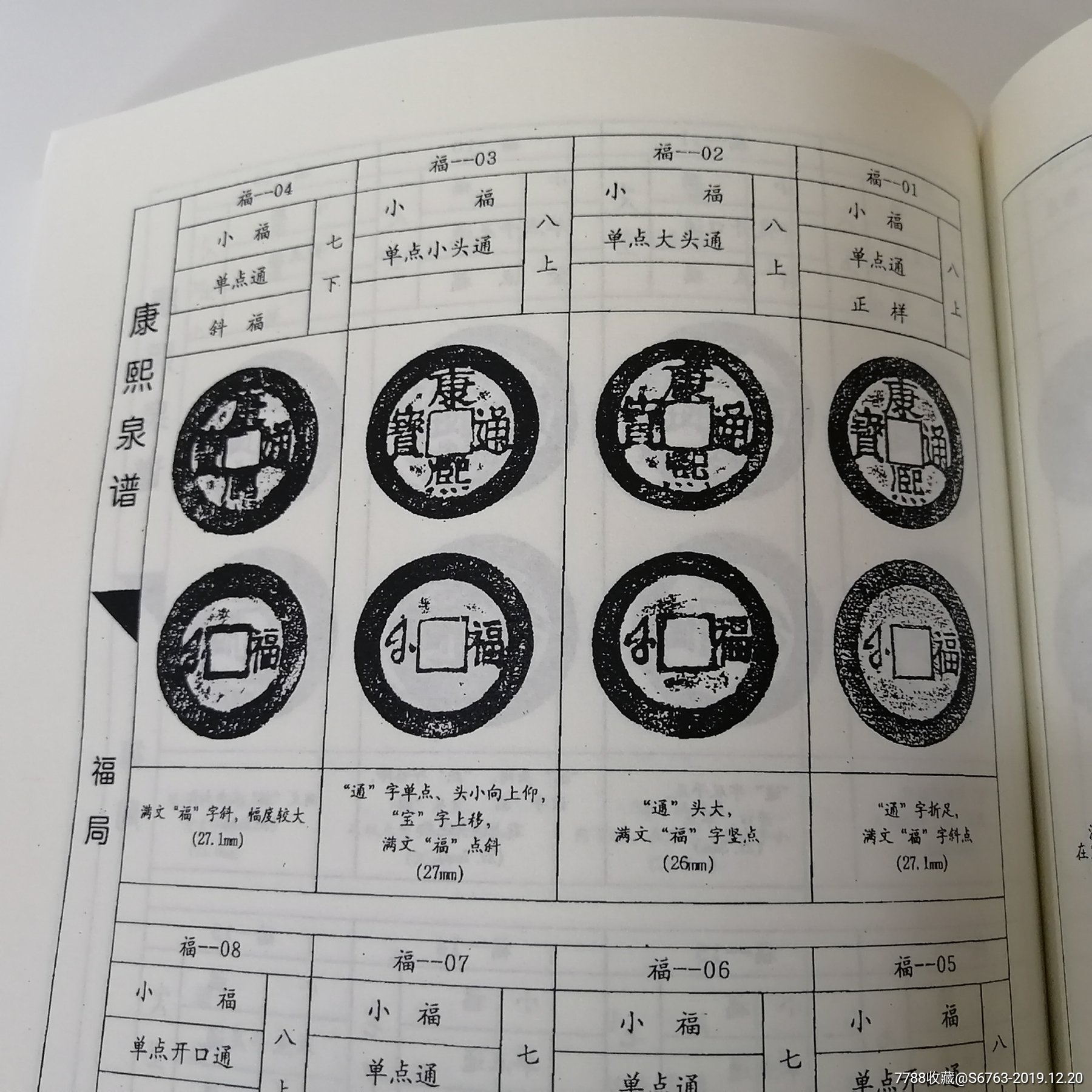 康熙泉谱:康熙通宝钱谱(16开影印本)张鹏强编著现货出售