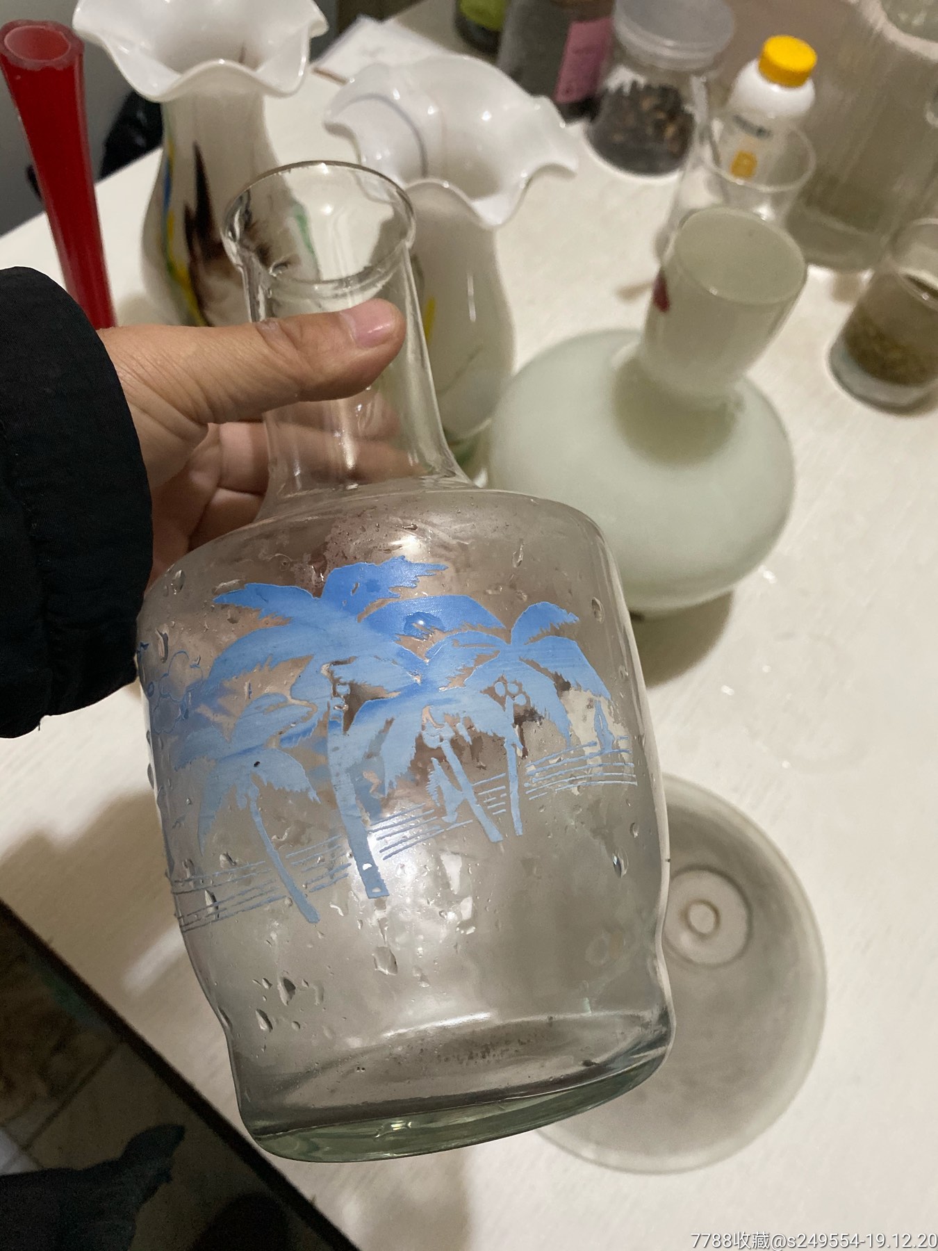 78*年代玻璃凉水杯·花瓶_第1张_7788旧书网