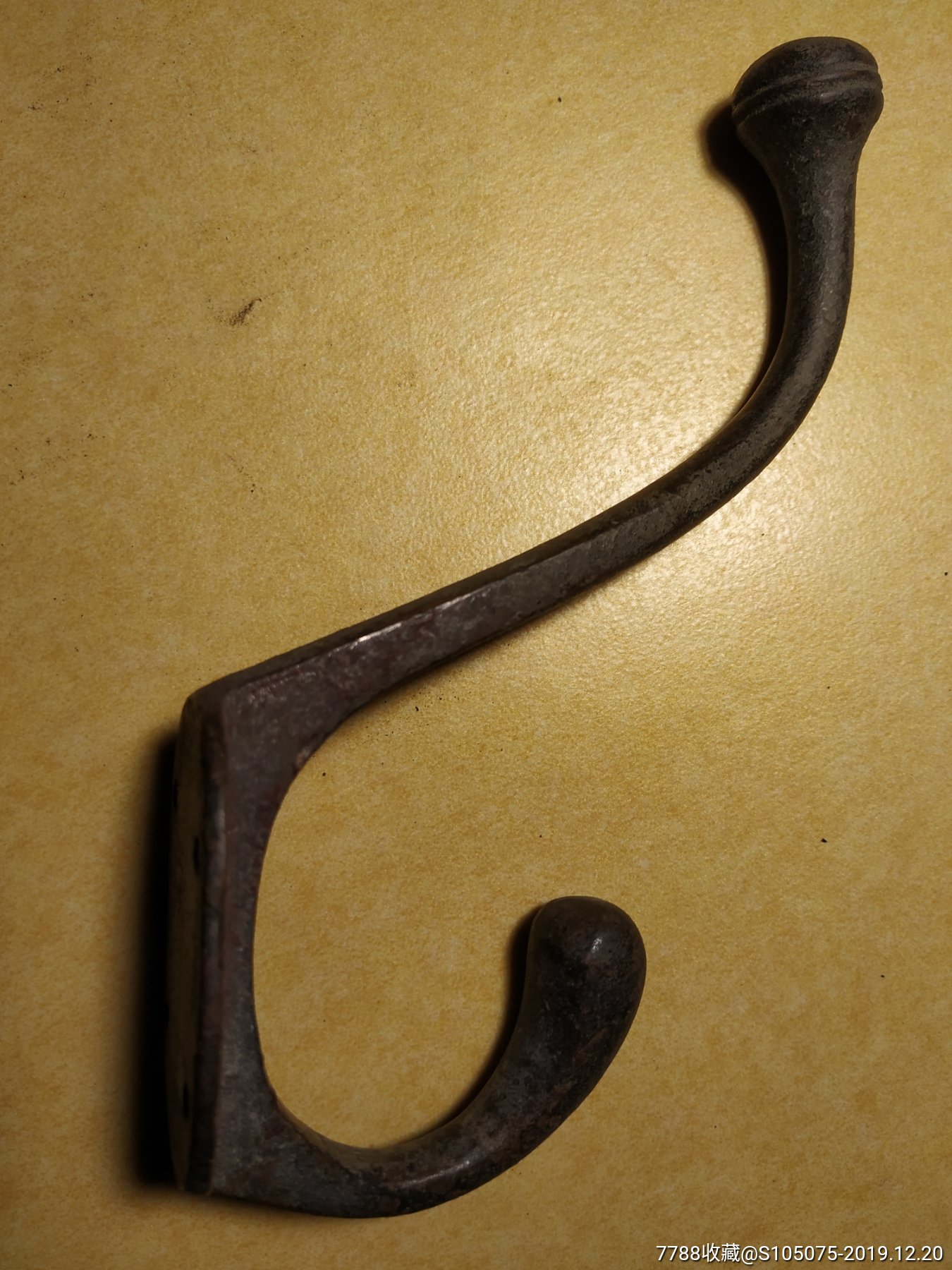 民国大号铜挂钩衣挂四个同售