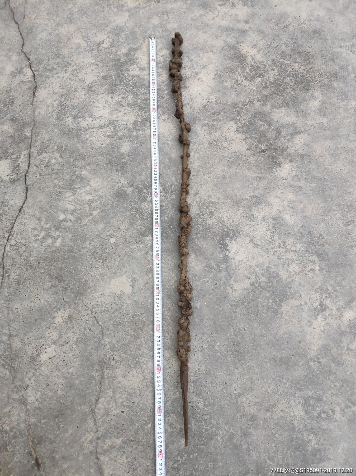 民国天然老树瘤拐杖拐棍