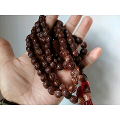 清代老桃核108佛珠(se70330451)_7788收藏__收藏热线