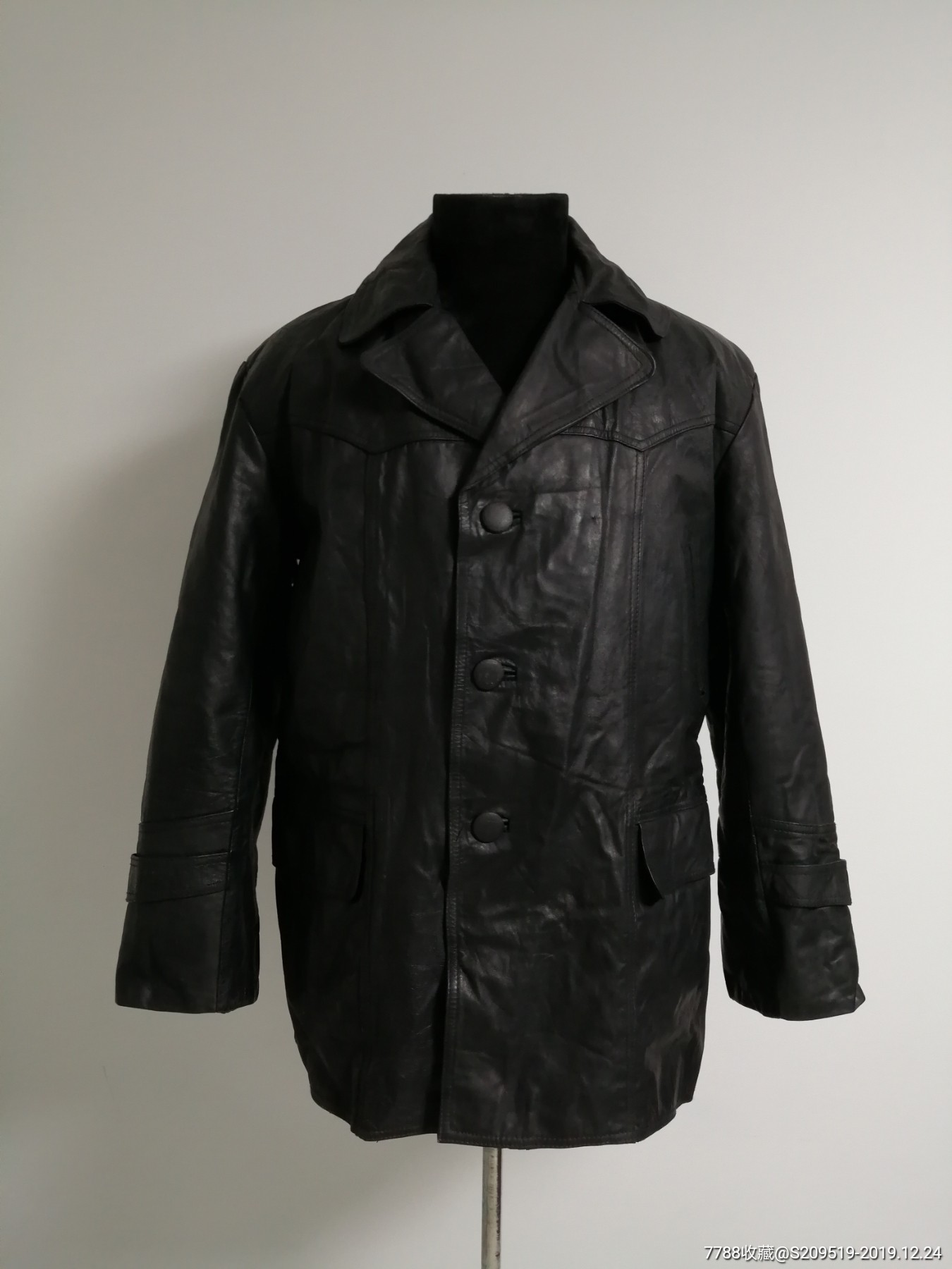 老式猎装皮衣井式