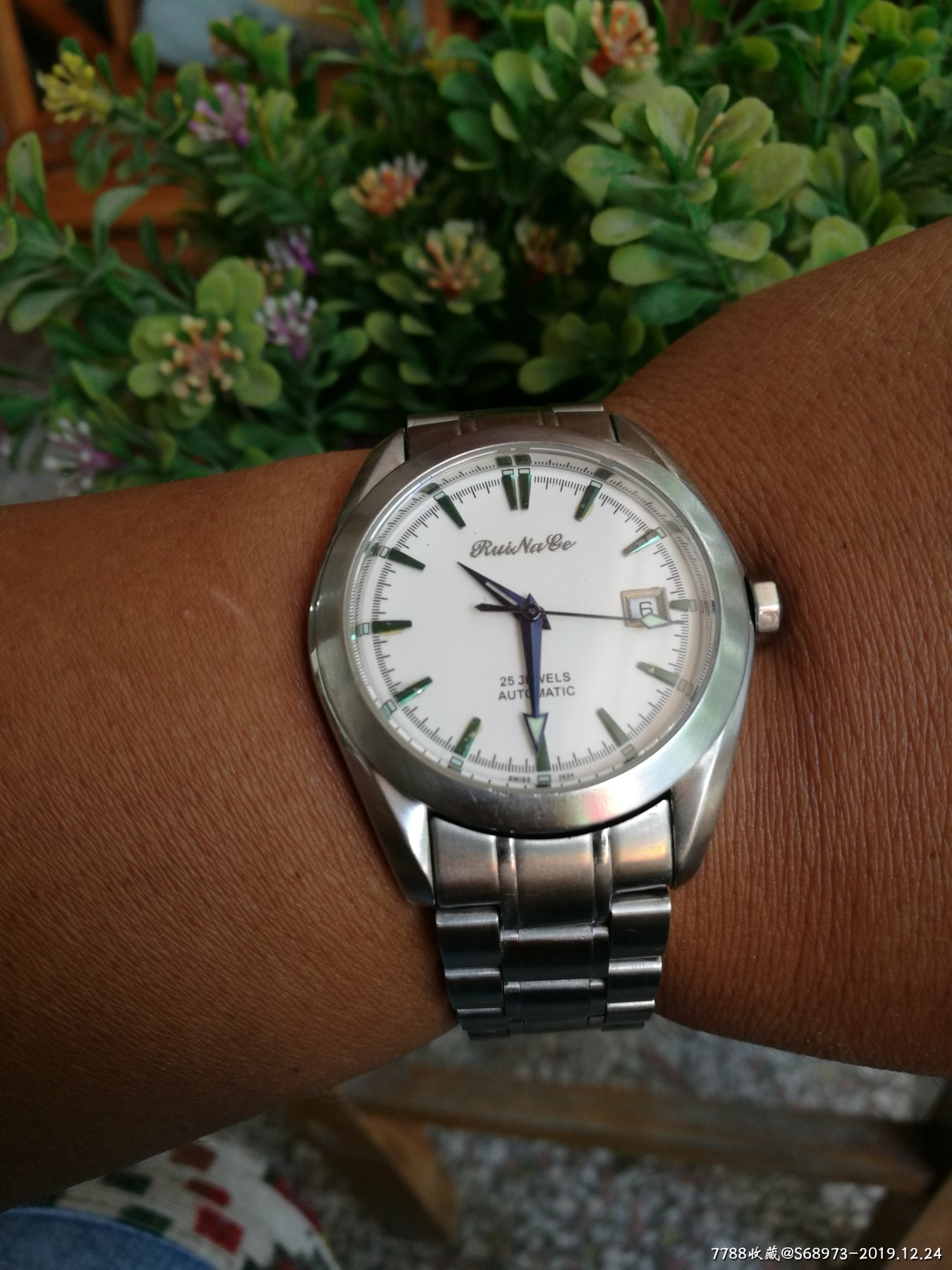 瑞纳戈钛合金表壳eta2824-2机芯自动机械男表,手表/腕表【荣秀祥古玩