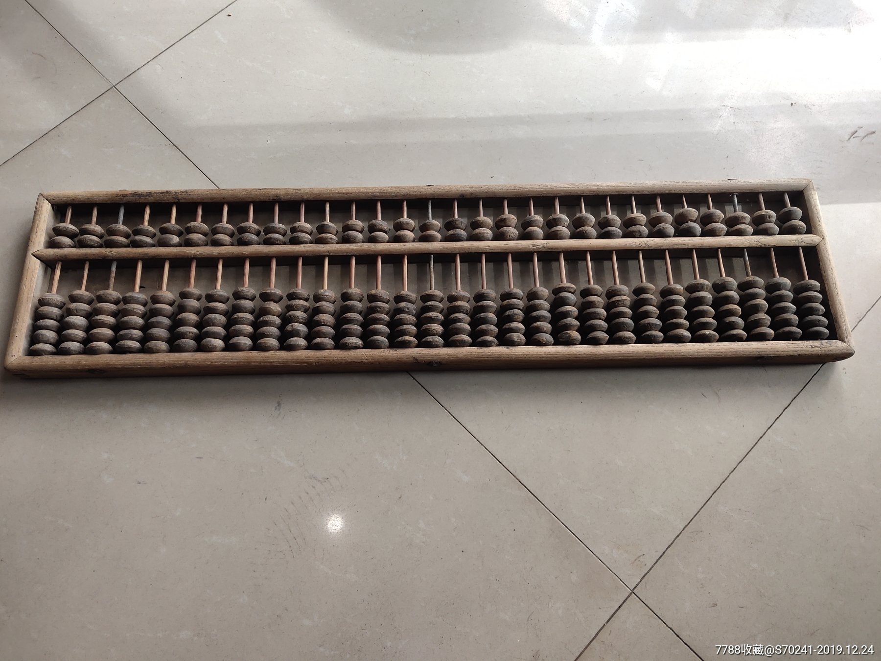 清朝29档特大算盘-算盘-7788老算盘收藏
