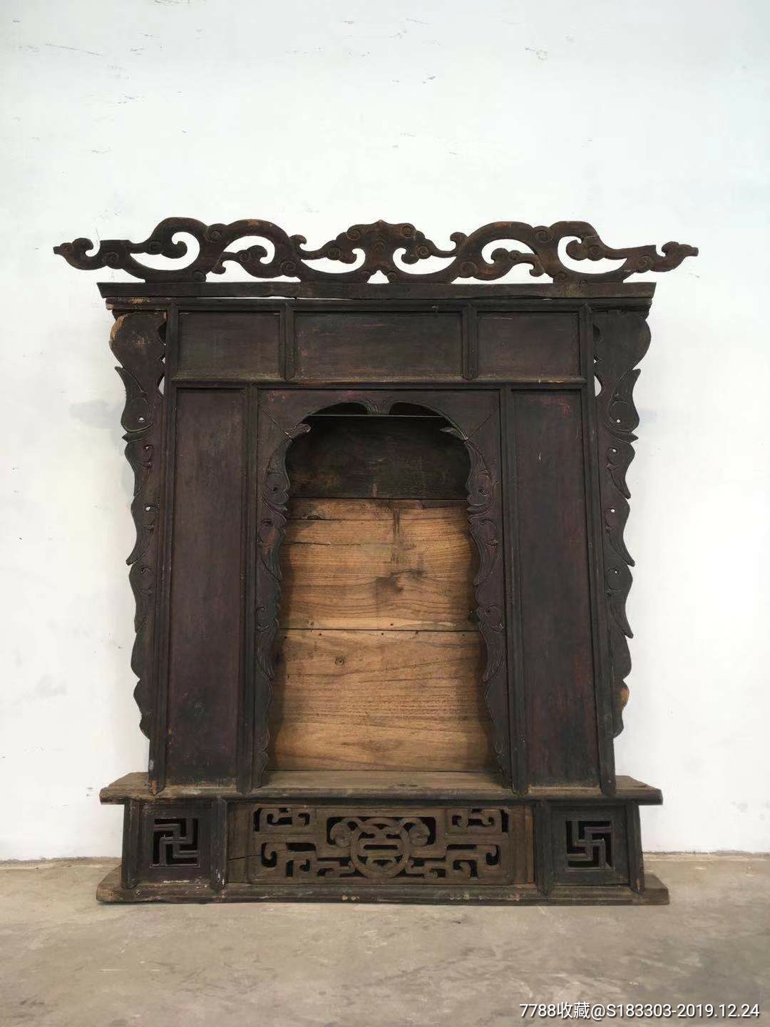 清代楠木佛龛全品特价